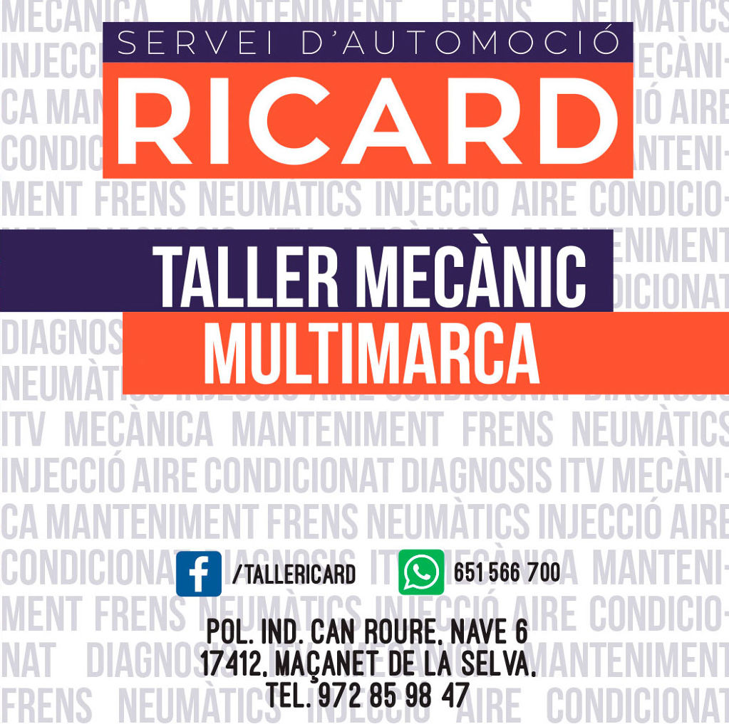 Taller mecànic Ricard