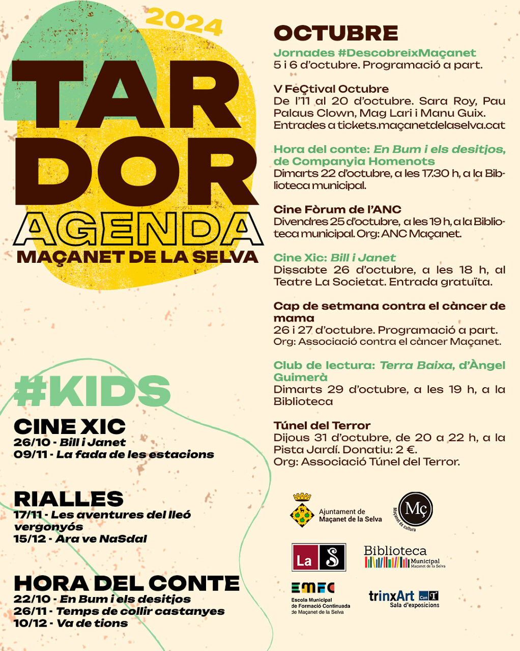 Agenda Tardor 2024