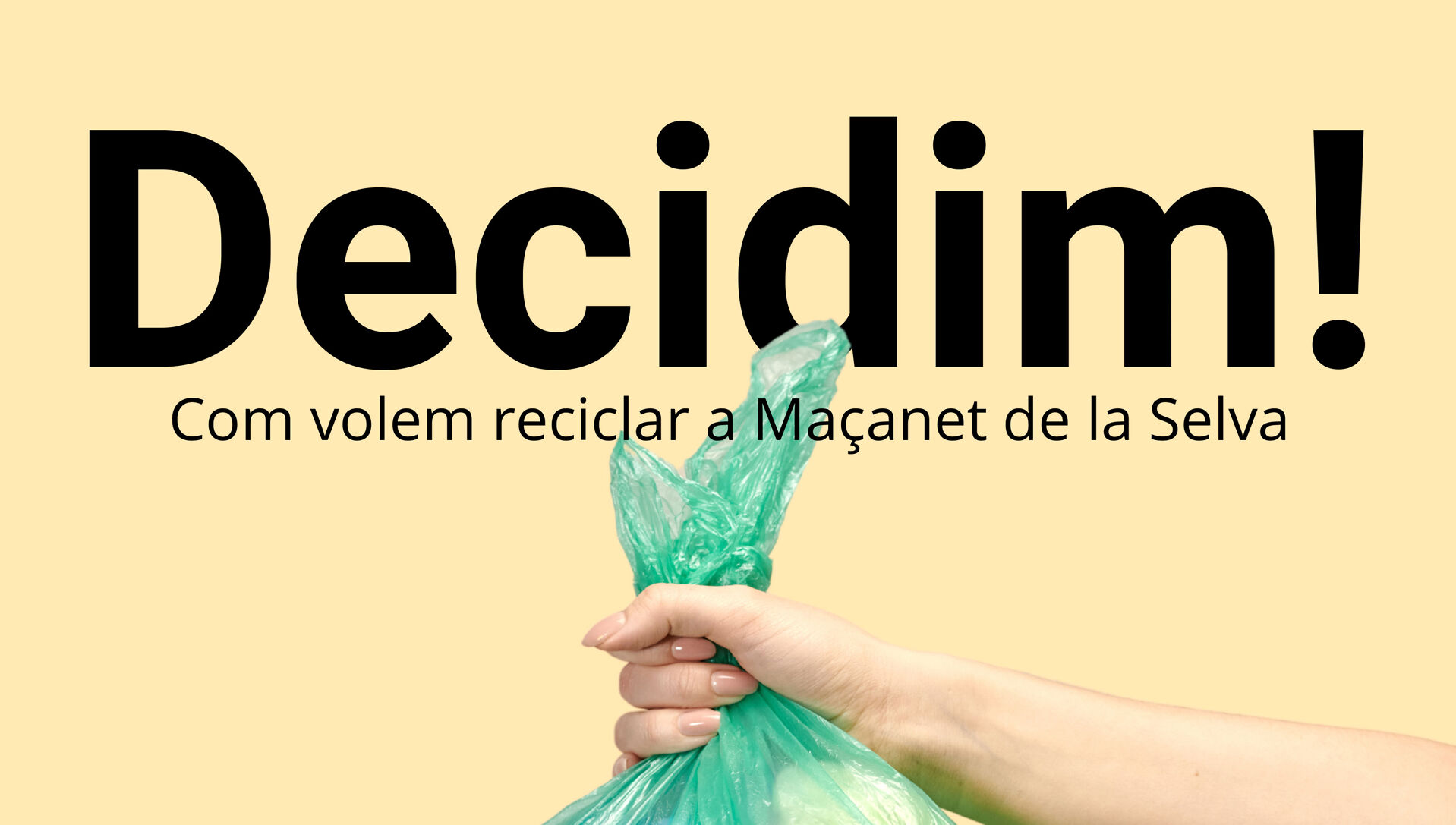 Procés participatiu: com volem reciclar?