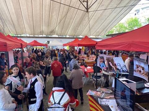 La diada de Sant Jordi 2022 a Maçanet de la Selva