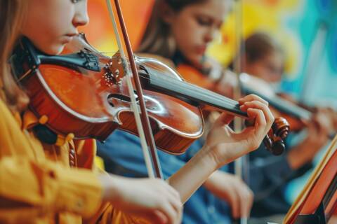 L’Escola de Música de Maçanet de la Selva impulsa la creació d’una orquestra de corda infantil