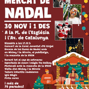 Mercat de Nadal: 30 de novembre i 1 de desembre