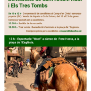 Sant Antoni i els tres tombs: benedicció dels animals