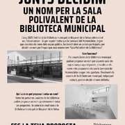 Proposa un nom per la Sala Polivalent de la Biblioteca!