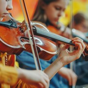 L’Escola de Música de Maçanet de la Selva impulsa la creació d’una orquestra de corda infantil