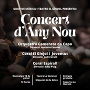 Concert d'Any Nou a càrrec del Grup de Música i Teatre El Gínjol